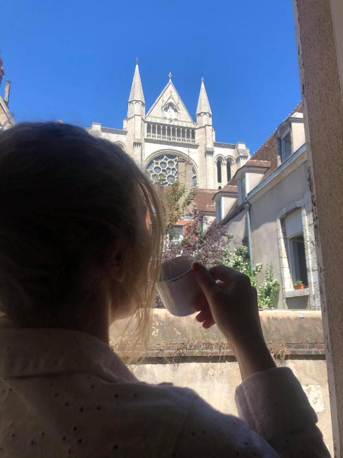 Cocon A Bulles Chic Vue Cathedrale Avec Spa-Jacuzzi Chartres Exterior foto